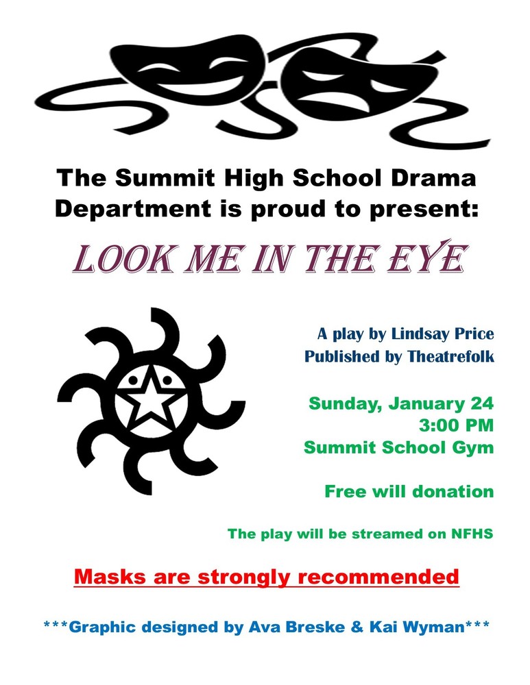 One Act Play To Be Held On January 24!